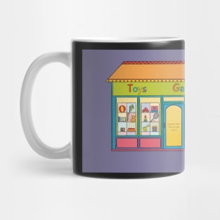 Toy Store Illustration Mug